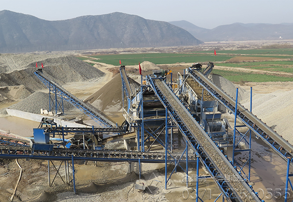 南阳淅川石料生产线