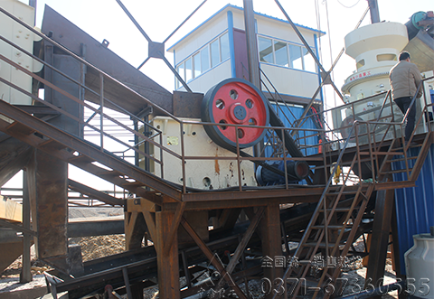 河南汝州投产石料生产线方案